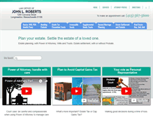 Tablet Screenshot of estateplansplus.com